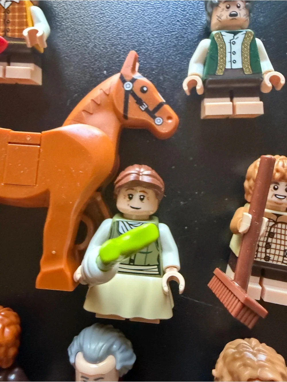 Lego Lord of the Rings SHIRE 10354 Minifigure Lot of 10 Gandalf Frodo Sam Horse